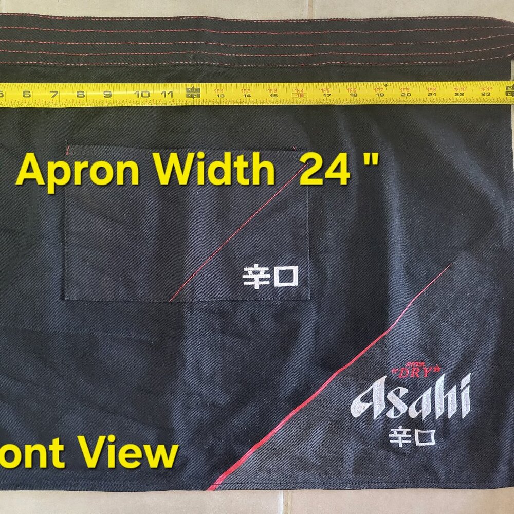 Apron "Asahi" - Cook, Chef / / Bistro / BBQ'ing
